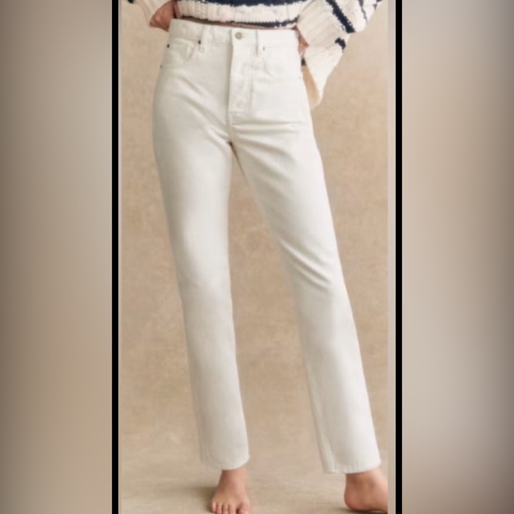 Sézane Brute Sexy Ecru Jeans